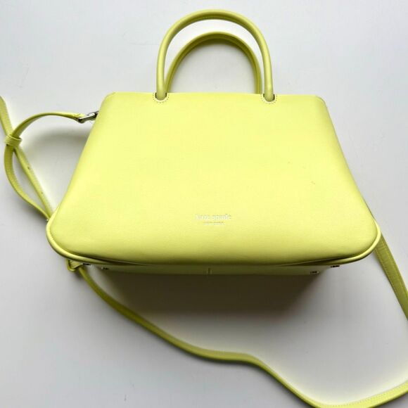 NWT Kate Spade Grace smooth leather satchel in Bosc pear color - Picture 7 of 16